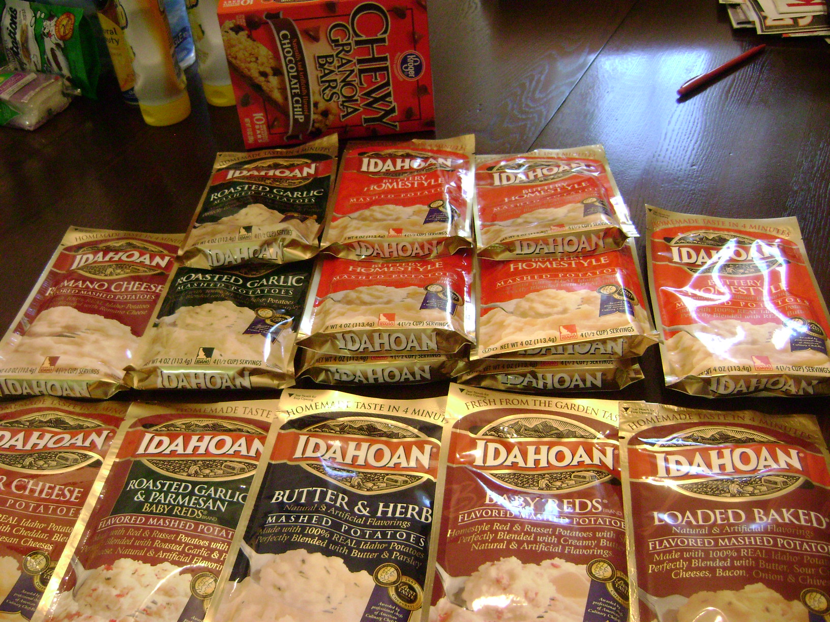 8 different flavors to choose from.