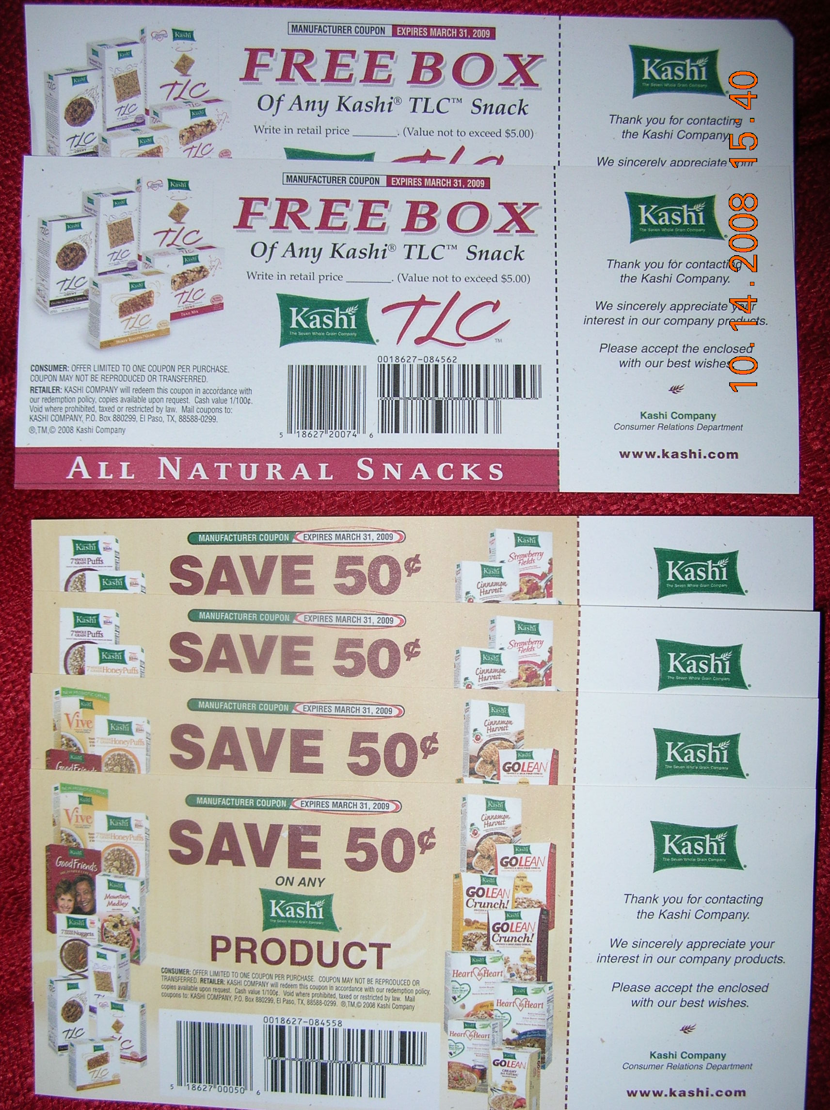Kashi LOVES their customers!!!