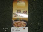 shopping list and coupon