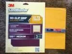 3M Patch plus primer & 3M 100 grit no-slip grip sandpaper