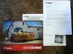 Bobcat 2014 calendar
